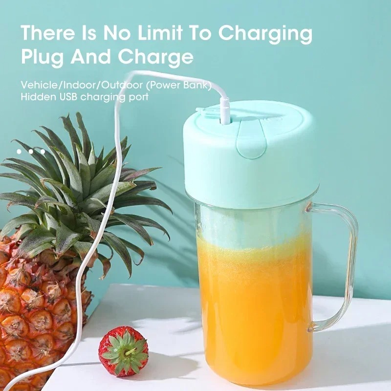 Portable Blender Usb Rechargeable - Przenośny, ładowany przez USB mini blender-śmietankowy
