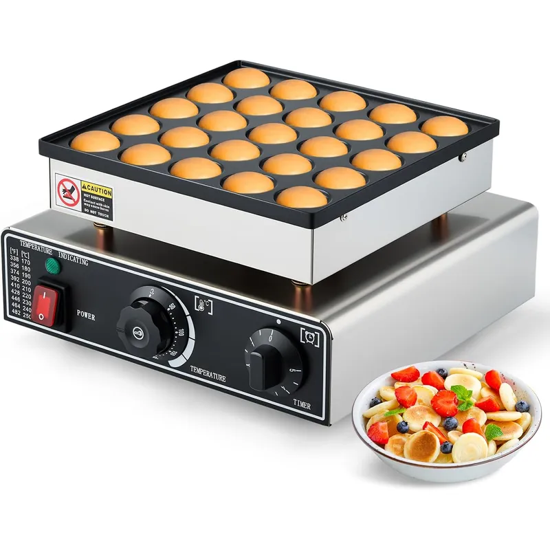 Mini Waffle Maker Machine - Mini urządzenie do robienia naleśników, komercyjne,