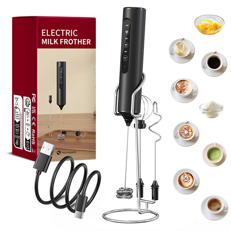 Electric Milk Frother Handheld - Elektryczny spieniacz do mleka 3 w