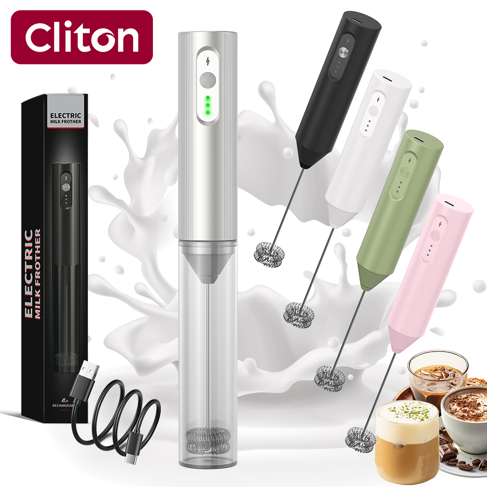 Portable Blender Usb Rechargeable - Cliton Elektroplaterowany Srebrny USB-C Ładowalny 3-biegowy