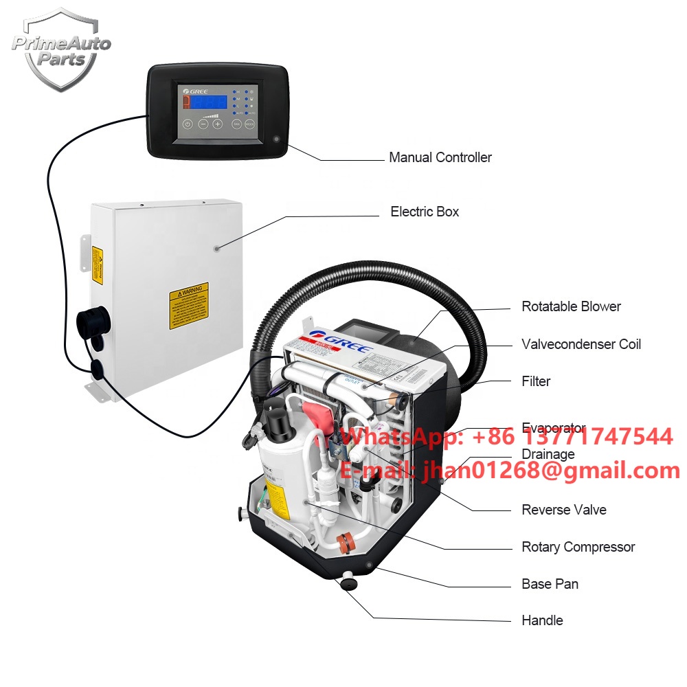 Air Conditioners - Klimatyzator morski Gree 220V R410a, antykorozyjny,