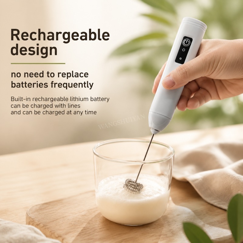 Przenośne elektryczne spieniac – Portable Blender Usb Rechargeable recenzja i cena