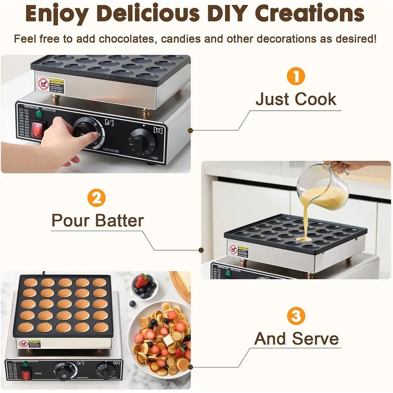 Mini urządzenie do robienia na – Mini Waffle Maker Machine recenzja i cena
