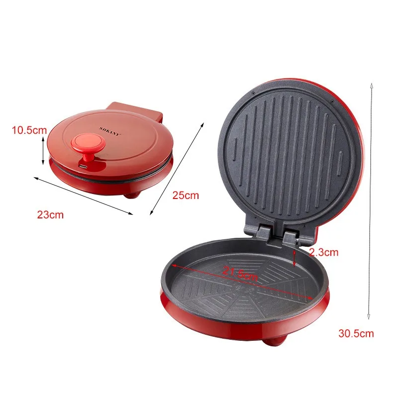 Elektryczna maszyna do pizzy 1 – Mini Waffle Maker Machine recenzja i cena