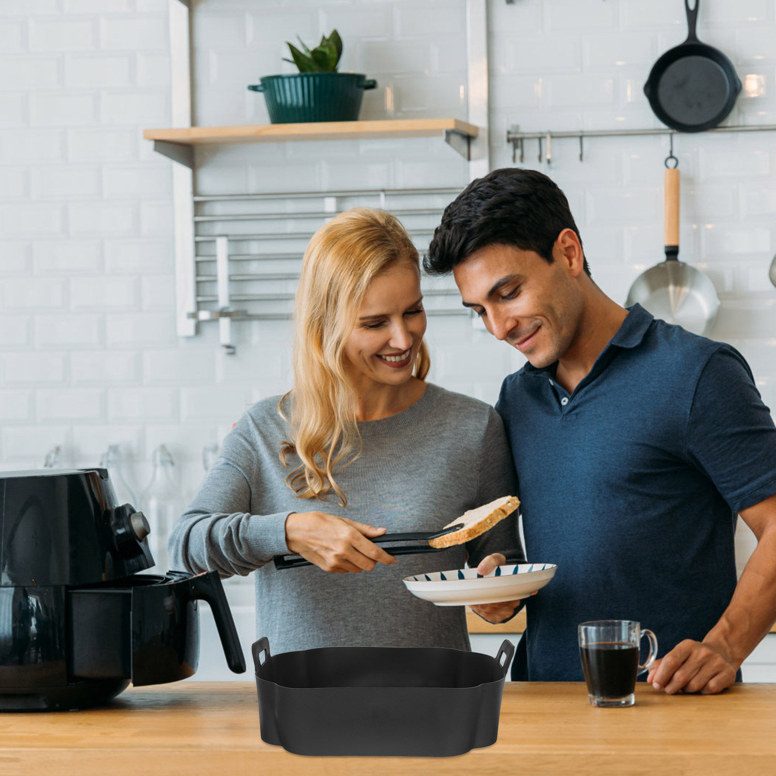 Silikonowa podkładka do piecze – Air Fryer Silicone Pot Liner recenzja i cena