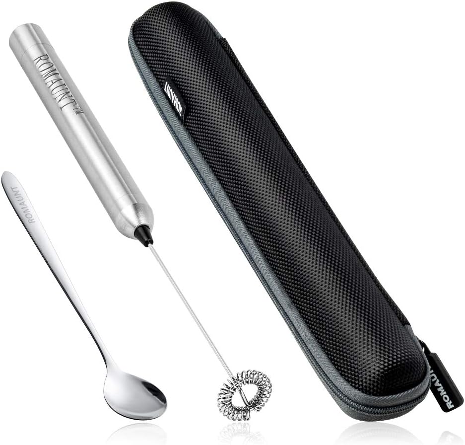Ręczny spieniacz do mleka, ele – Electric Milk Frother Handheld recenzja i cena