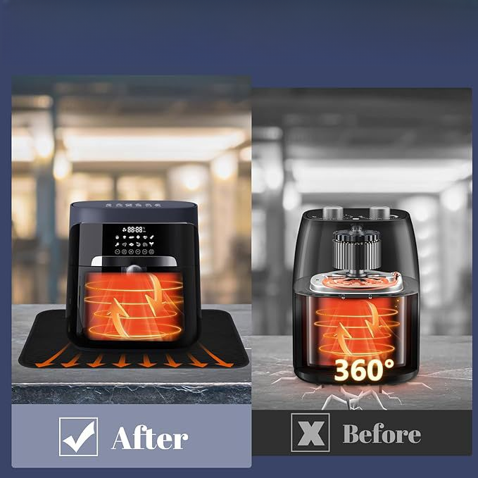 Czarna mata do frytkownicy bez – Kitchen Appliances recenzja i cena