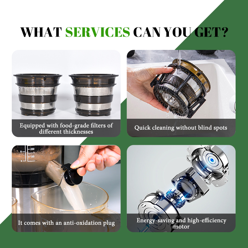 Automatyczna wyciskarka do owo – Electric Slow Juicer Cold Press recenzja i cena