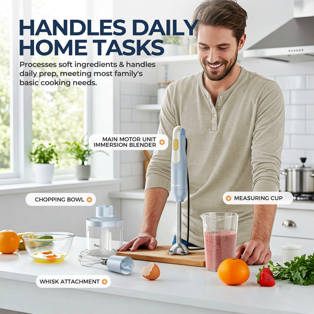 Zestaw blendera ręcznego 4 w 1 – Immersion Hand Blender Set recenzja i cena