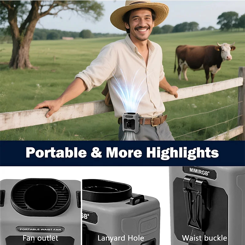 Wentylator na pas z powerbanki – Portable Blender Usb Rechargeable recenzja i cena