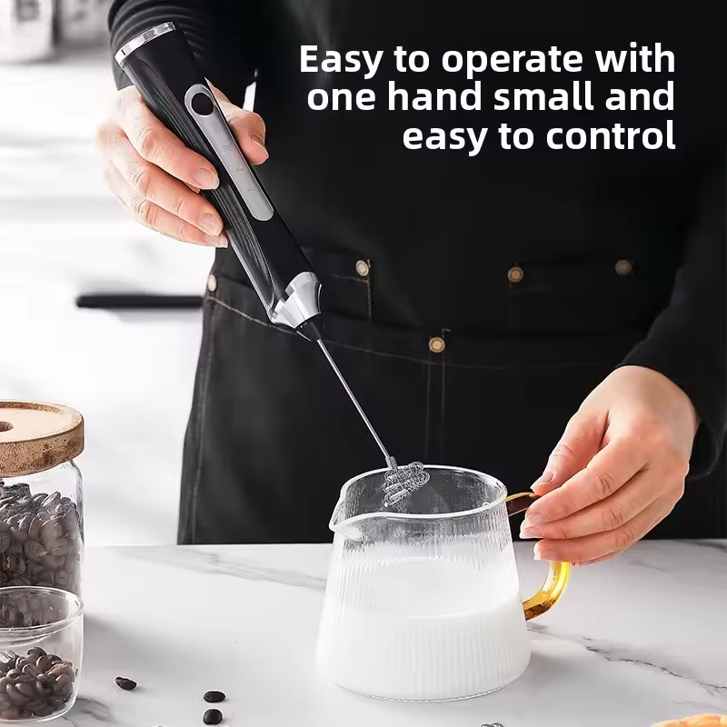 Elektryczny spieniacz do mleka – Electric Milk Frother Handheld recenzja i cena